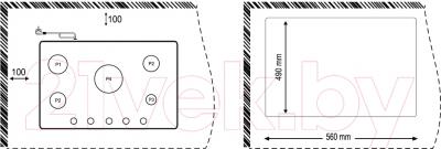 Газовая варочная панель Korting HG765CTX- фото4