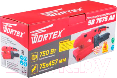 Ленточная шлифовальная машина Wortex SB 7575 AE- фото7