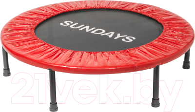 Батут Sundays D91 (красный)- фото