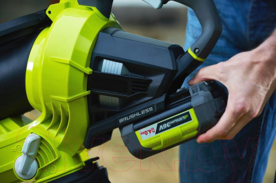 Воздуходувка аккумуляторная Ryobi RBV36B- фото6