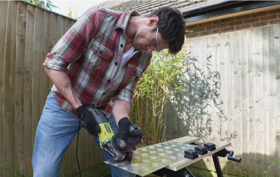 Угловая шлифовальная машина Ryobi RAG800-125S- фото3