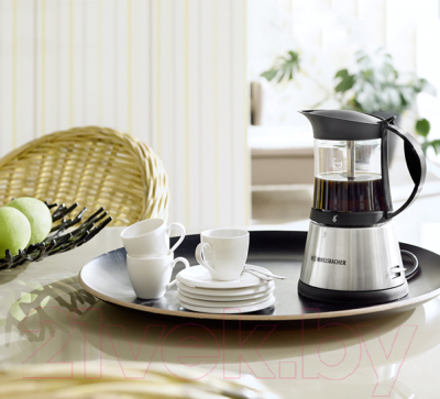 Гейзерная электрокофеварка Rommelsbacher EKO 376/G- фото2