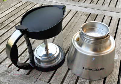 Гейзерная электрокофеварка Rommelsbacher EKO 376/G- фото4