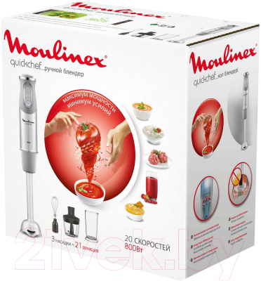 Блендер погружной Moulinex DD65CD32- фото2, картинка2 Блендер погружной Moulinex DD65CD32- фото2