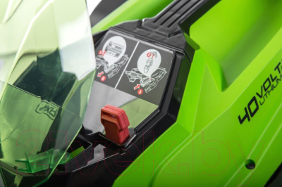 Газонокосилка электрическая Greenworks G40LM35- фото5