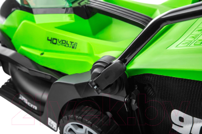 Газонокосилка электрическая Greenworks G40LM35K2- фото3