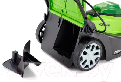 Газонокосилка электрическая Greenworks G40LM35K2- фото5