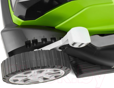 Газонокосилка электрическая Greenworks G40LM35K2- фото6