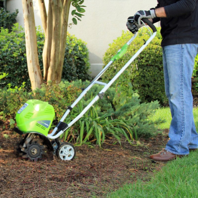 Миникультиватор Greenworks G40TL- фото2