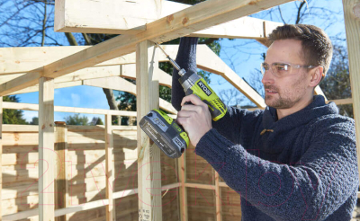 Аккумуляторный шуруповерт Ryobi R18ID3-0- фото5