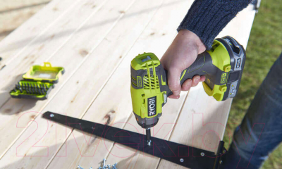 Аккумуляторный шуруповерт Ryobi R18ID3-0- фото7