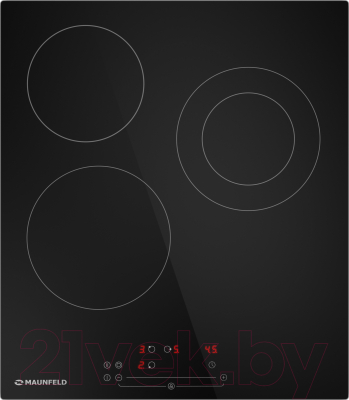 Электрическая варочная панель Maunfeld EVCE.453.D-BK- фото