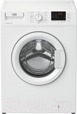 Стиральная машина Beko WRE 55P2 BWW- фото