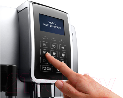 Кофемашина DeLonghi Dinamica ECAM350.75.S- фото7