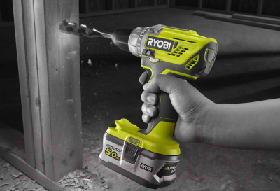 Аккумуляторная дрель-шуруповерт Ryobi R18DDC-0- фото3