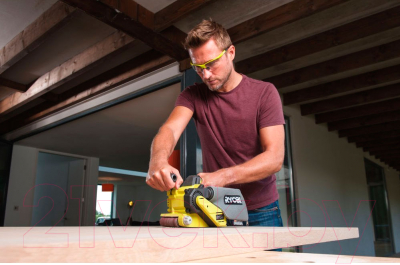 Ленточная шлифовальная машина Ryobi R18BS-0- фото5