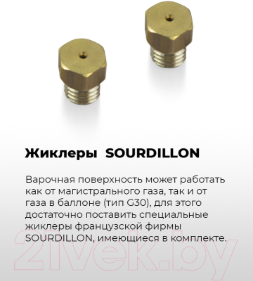 Газовая варочная панель Maunfeld EGHE.32.3EB/G- фото7