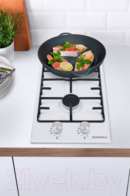 Газовая варочная панель Maunfeld EGHE.32.3EW/G- фото5
