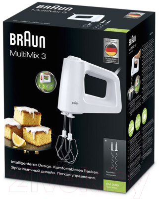 Миксер ручной Braun MultiMix 3 HM3000- фото5