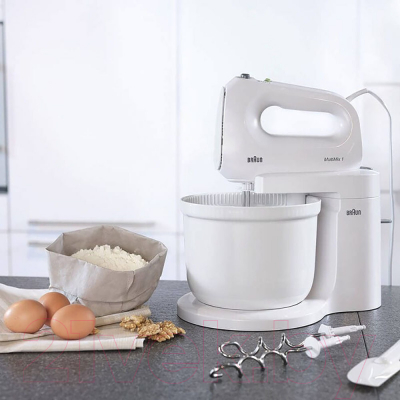 Миксер стационарный съемный Braun HM1070WH- фото5