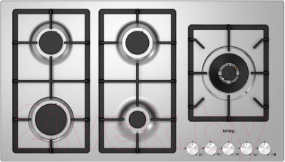 Газовая варочная панель Korting HG 997 CTX- фото