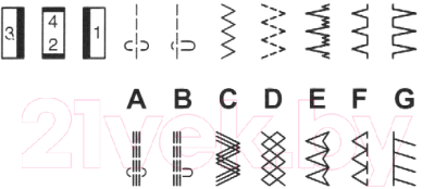 Швейная машина Janome 555- фото8