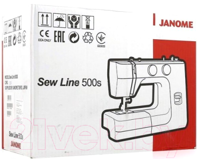 Швейная машина Janome Sew Line 500s- фото3