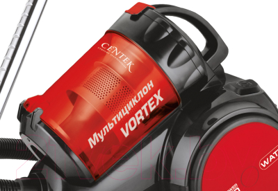 Пылесос Centek CT-2524 (черный/красный)- фото2