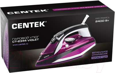 Утюг Centek CT-2344 (фиолетовый)- фото6