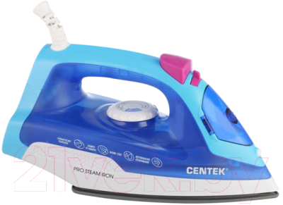 Утюг Centek CT-2348 (голубой)- фото2