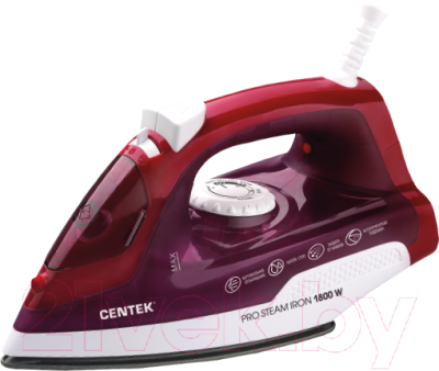 Утюг Centek CT-2347 (фиолетовый)- фото