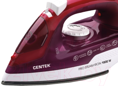 Утюг Centek CT-2347 (фиолетовый)- фото4