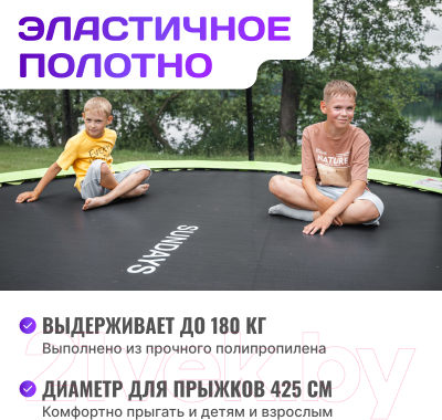 Батут Sundays Champion-D465 (с сеткой)- фото7