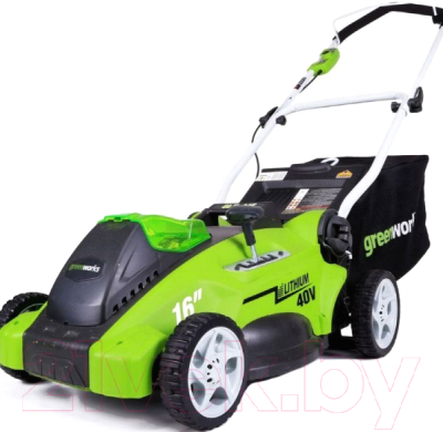 Газонокосилка электрическая Greenworks 40V G-MAX G40LM41- фото2