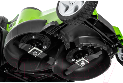 Газонокосилка электрическая Greenworks G40LM49DBK4- фото4