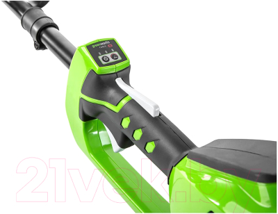 Триммер аккумуляторный Greenworks GD40BCK4 DigiPro- фото6