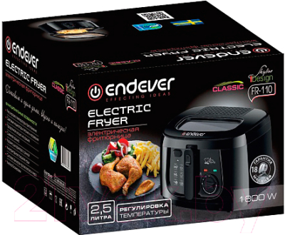 Фритюрница Endever Skyline FR-110- фото3