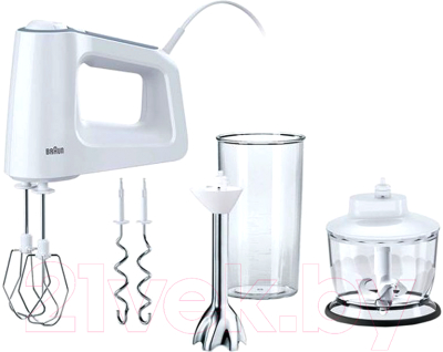 Миксер ручной Braun HM3137WH- фото