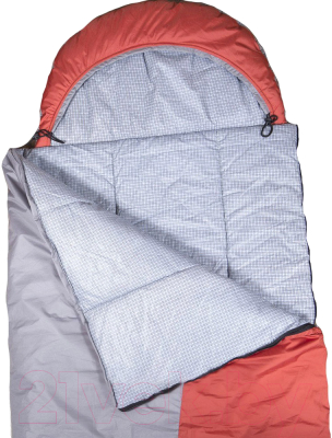 Спальный мешок Huntsman Эксперт Серый/Терракотовый Дюспо- фото2