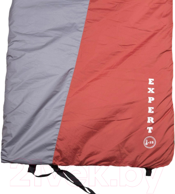 Спальный мешок Huntsman Эксперт Серый/Терракотовый Дюспо- фото3