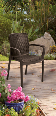 Стул пластиковый Keter Bali Mono / 230670- фото4