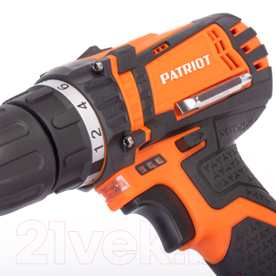 Аккумуляторная дрель-шуруповерт PATRIOT BR 181UES- фото9