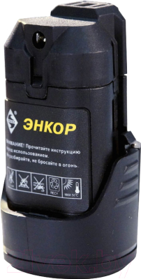 Аккумуляторная дрель-шуруповерт Энкор ДША-2 12ЭР/10Л (с 2-мя АКБ) (50021)- фото2