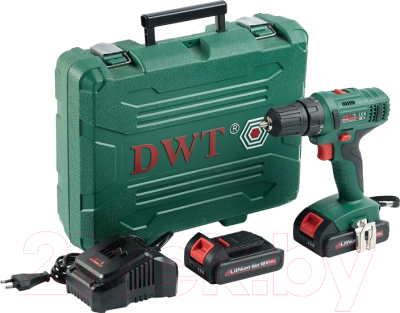 Аккумуляторная дрель-шуруповерт DWT ABS-18 L-2 BMC (7640159747635)- фото2