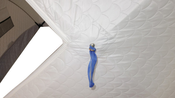 Палатка Пингвин Shelters Призма термолайт (белый/синий)- фото4