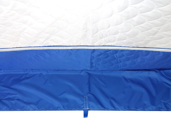 Палатка Пингвин Shelters Призма Премиум Термолайт (белый/синий)- фото7