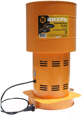 Измельчитель зерна Вихрь ЗД-400К (74/2/4)- фото