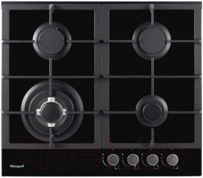 Газовая варочная панель Weissgauff HGG641BGH- фото