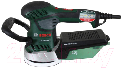 Эксцентриковая шлифовальная машина Bosch PEX 400 AE- фото2