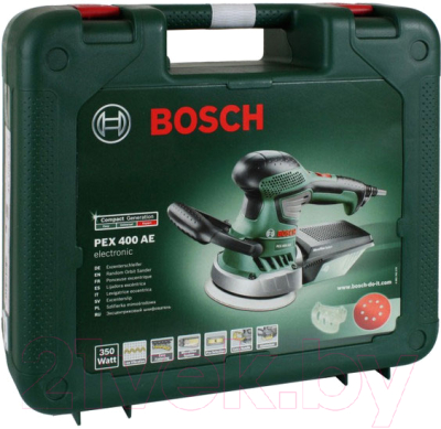 Эксцентриковая шлифовальная машина Bosch PEX 400 AE- фото7